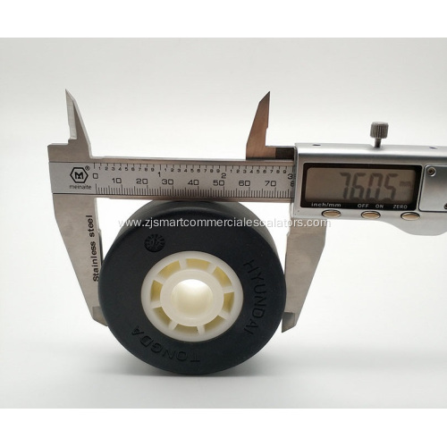 76*25mm Step Roller for Hyundai Escalators